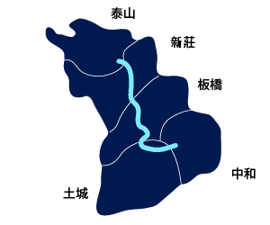 泰山板橋輕軌區域圖