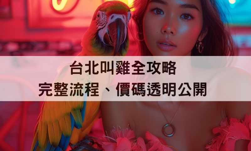 第一次叫雞不知道怎麼開始？台北叫雞流程＆平台推薦懶人包