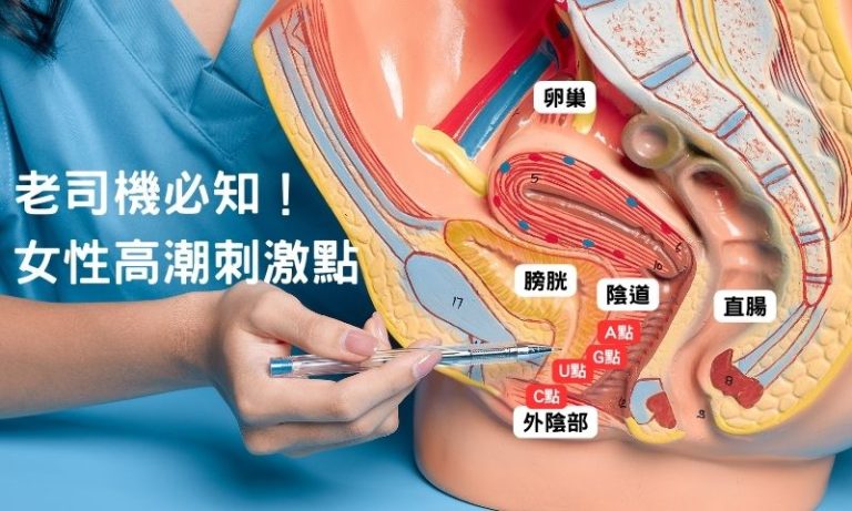 女生G點在哪裡？4個啟動高潮的刺激點